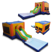china inflatable water slide combo